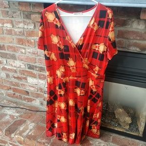 Christmas reindeer dress